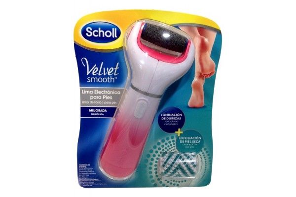 SCHOLL VELVET SMOOTH LIMA ELECTRÓNICA PARA PIES + EXFOLIACIÓN