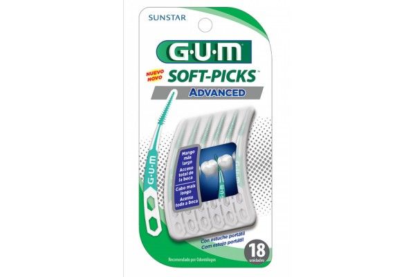 GUM SOFT PICKS ADVANCED REGULAR/MEDIUM 30 UNIDADES