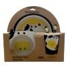 BAMBOOWARE VAJILLA INFANTIL ECO BAMBU 5 PACK