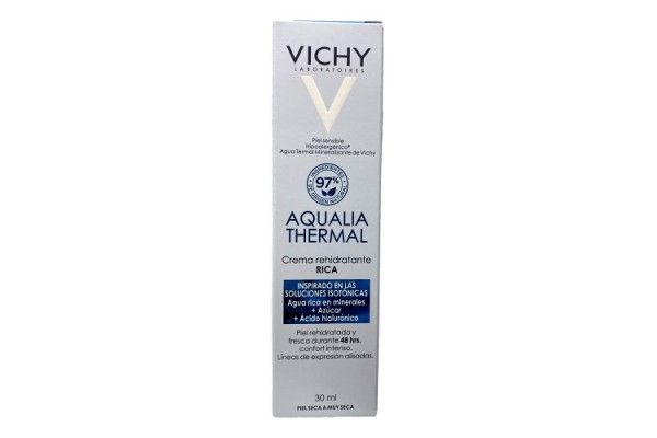 VICHY AQUALIA THERMAL CREMA REHIDRATANTE RICA 30 ML