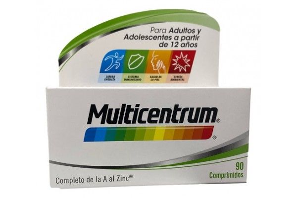 MULTICENTRUM 90 COMPRIMIDOS