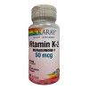 SOLARAY VITAMIN K-2 50 MCG 30 VEGCAPS