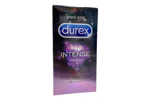 DUREX INTENSE ORGASMIC 12 PRESERVATIVOS