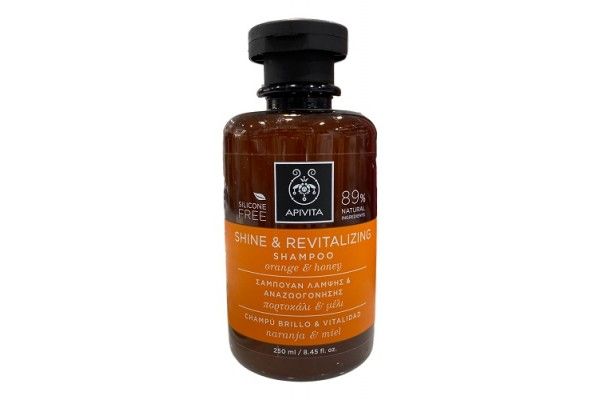 APIVITA CHAMPÚ BRILLO Y REVITALIZANTE 250 ML