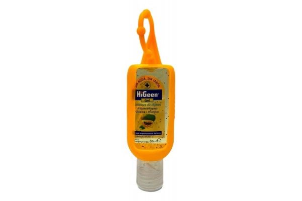 HIGEEN GEL DESINFECTANTE DE MANOS LIMÓN 50 ML
