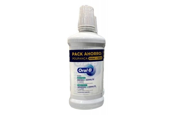 ORAL-B COLUTORIO ENCIAS & ESMALTE PACK AHORRO 2X 500 ML