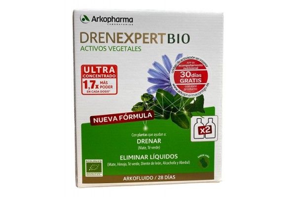 DRENEXPERT BIO ACTIVOS VEGETALES 2X280 ML
