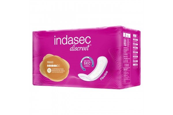 INDASEC DISCREET MAXI 15U