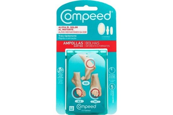 COMPEED AMPOLLAS MEDIANAS 5U