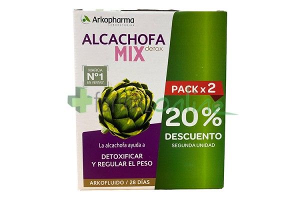 ARKOPHARMA MIX DETOX PACK PROMO 2X 280 ML