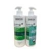 DERCOS CHAMPÚ ANTICASPA CABELLO NORMAL GRASO 2X400 ML 40% 2ªU