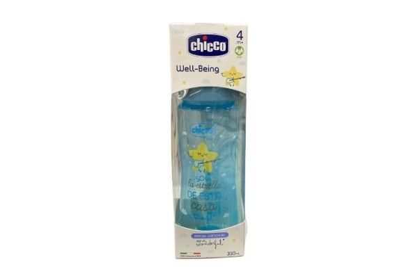 CHICCO BIBERON MR WONDERFUL +4M 330 ML
