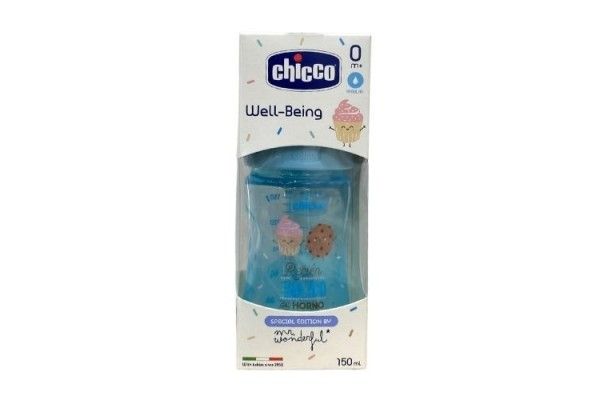 CHICCO BIBERON MR WONDERFUL +4M 330 ML
