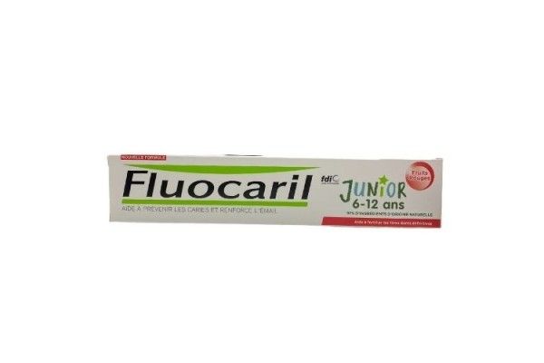 FLUOCARIL DENTÍFRICO JUNIOR FRUTOS ROJOS 75 ML