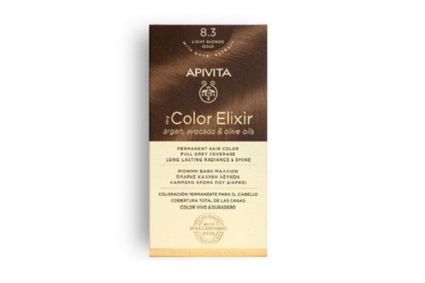 APIVITA NEW TINTE RUBIO CLARO DORADO 8.3