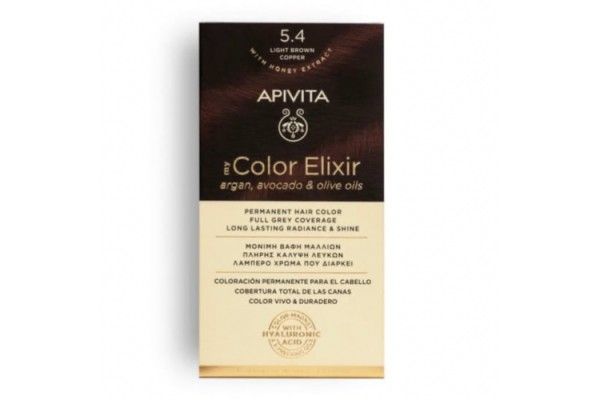 APIVITA NEW TINTE CASTAÑO CLARO COBRIZO 5.4