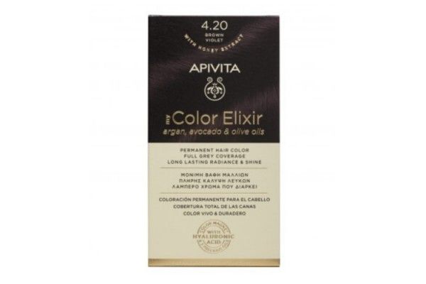 APIVITA TINTE CASTAÑO VIOLETA 4.20
