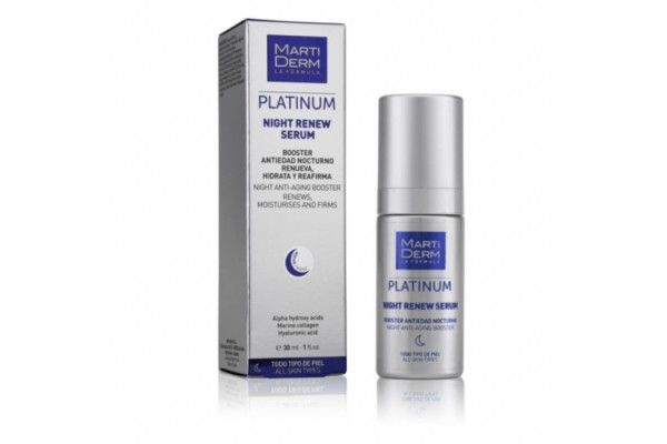 MARTIDERM PLATINUM NIGHT RENEW SÉRUM ANTIEDAD NOCHE 30 ML