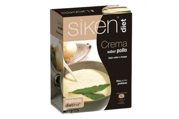 SIKEN CREMA SABOR POLLO 7 SOBRES