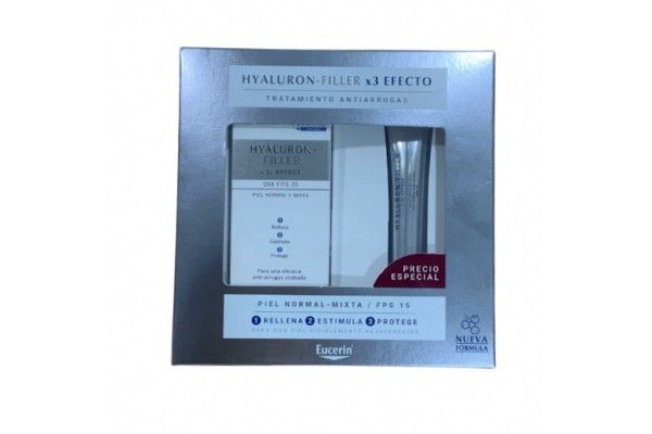 EUCERIN COFRE HYALURON-FILLER x3 EFECTO SERUM 50 ML + CONTORNO DE OJOS 15 ML EUCERIN COFRE HYALURON-FILLER x3 EFECTO SERUM 50 ML + CONTORNO DE OJOS 15 ML