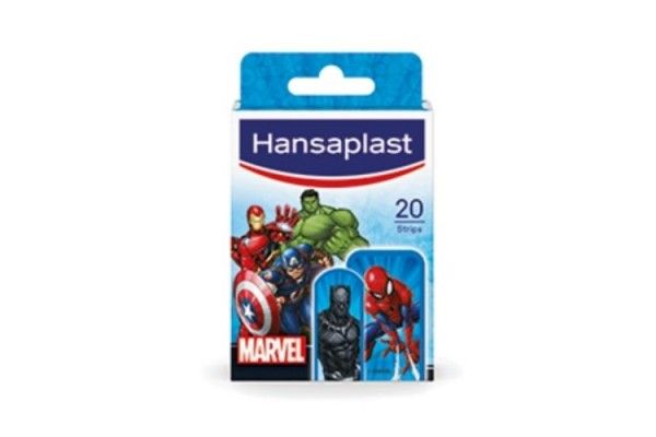HANSAPLAST TIRITAS MARVEL 20 UNIDADES