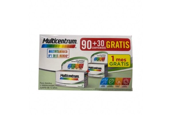 MULTICENTRUM 90 COMPRIMIDOS