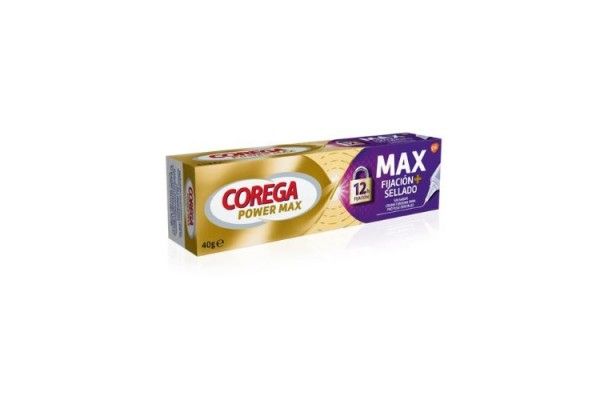 COREGA POWER MAX FIJACIÓN + CONFORT 40G