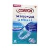 COREGA ORTODONCIA & FÉRULAS 36 TABLETAS LIMPIADORAS