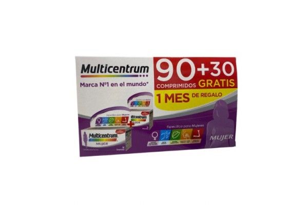 MULTICENTRUM MUJER 90 COMPRIMIDOS