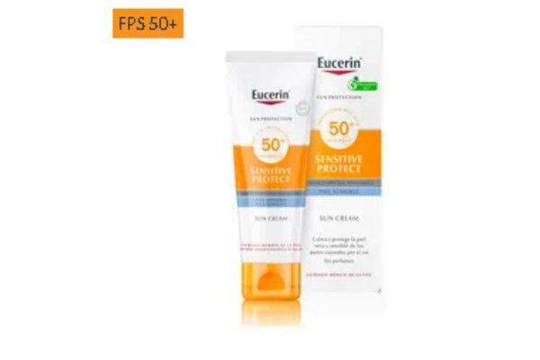 EUCERIN SUN SPF50+ CREMA PIEL SENSIBLE 50 ML