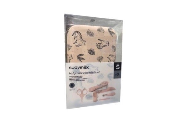 SUAVINEX SET ASEO DIARIO BABY CRE ESSENTIALS ROSA