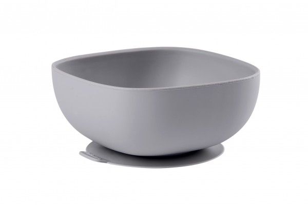 BEABA BOL SILICONA CON VENTOSA MALVA