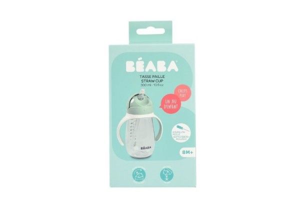 BEABA TAZA APRENDIZAJE CON PAJITA VERDE