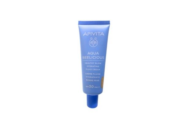 APIVITA AQUA BEELICIOUS CREMA FLUIDA SPF30 COLOR 40 ML
