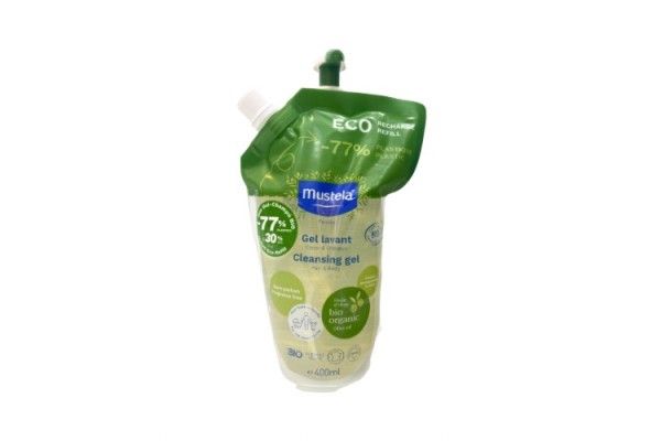 MUSTELA GEL-CHAMPÚ LAVANTE ECO + REFILL 400 ML