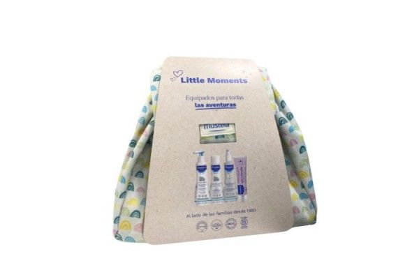 MUSTELA MOCHILA ARCOIRIS LITTLE MOMENTS