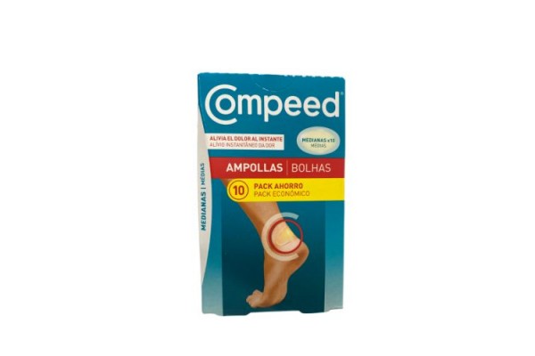 COMPEED AMPOLLAS MEDIANAS PACK AHORRO 10U