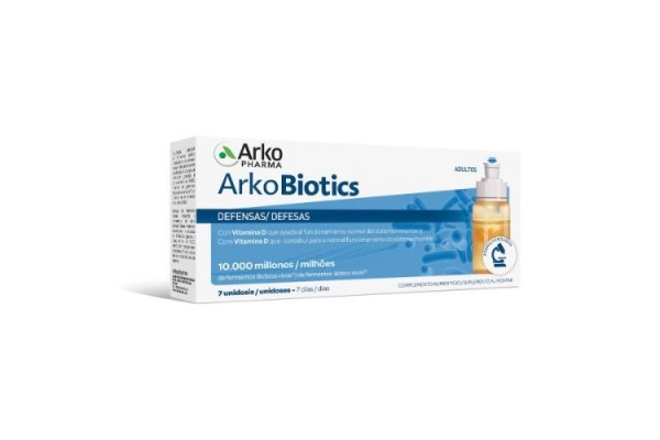 ARKOBIOTICS VITAMINAS Y DEFENSAS 7 UNIDOSIS