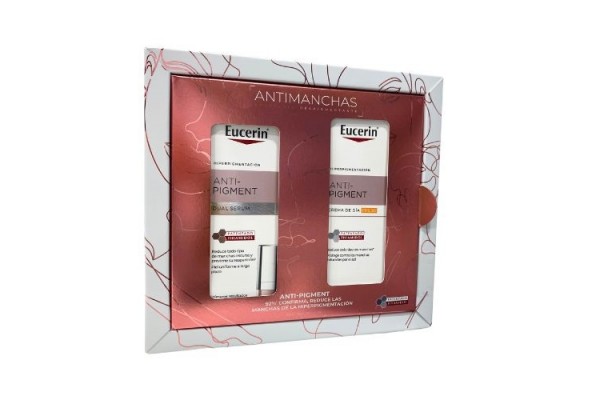 EUCERIN COFRE ANTI-PIGMENT DUAL SERUM 30 ML + ANTI-PIGMENT CREMA DE DÍA FPS 30 50 ML