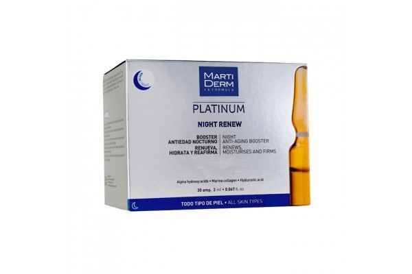 MARTIDERM NIGHT RENEW 10 AMPOLLAS