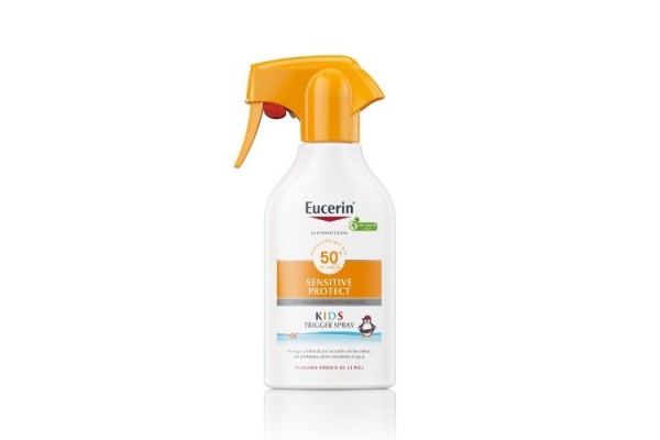 EUCERIN SUN KIDS SPRAY SENSITIVE PROTECT SPF 50+ PISTOLA 250 ML