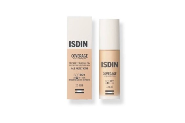 ISDINCEUTICS COVERAGE SPF50+ 2.0 BEIGE 30G