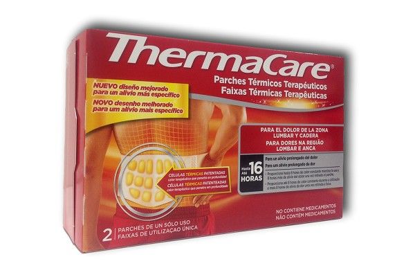 THERMACARE PARCHES TERMICOS LUMBARES 2U