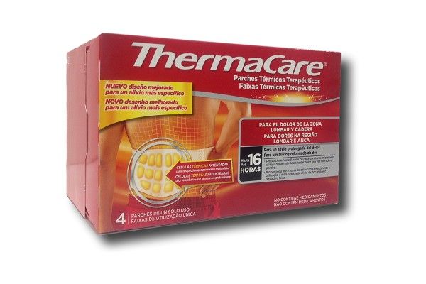 THERMACARE PARCHES TERMICOS LUMBARES 4U