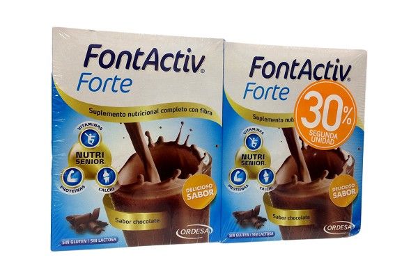 FONTACTIV FORTE 14 SOBRES CHOCOLATE 2ºU 30% DTO