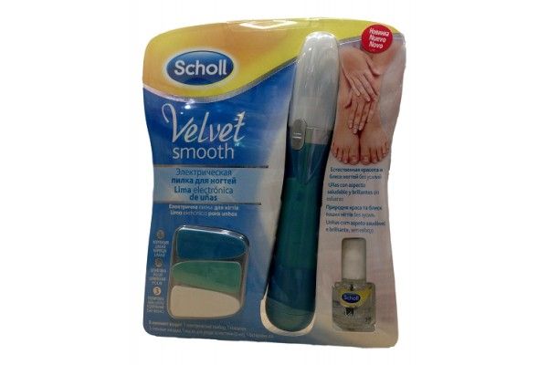 SCHOLL VELVET SMOOTH LIMA ELECTRÓNICA DE UÑAS
